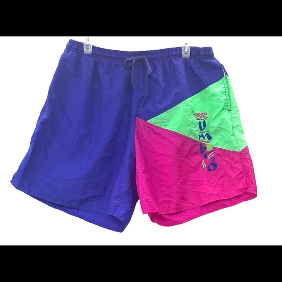 Vintage Umbro Nylon Soccer Shorts Color 